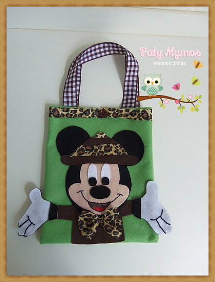 Sacolas Safari Do Michey