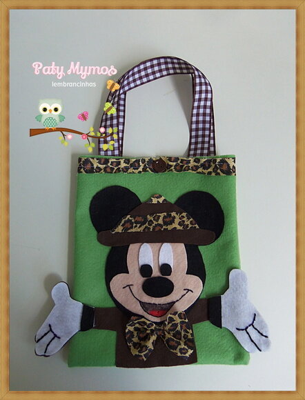 Sacolas Safari Do Michey