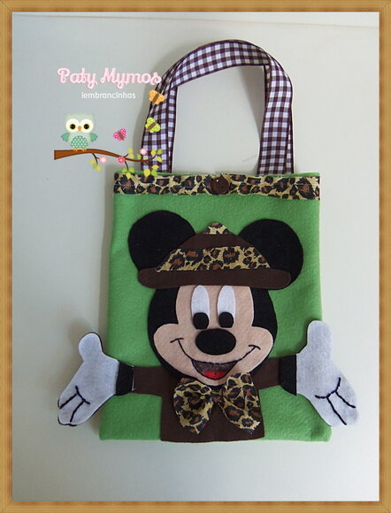 Sacolas Safari Do Michey