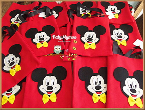Sacolinhas Do Mickey