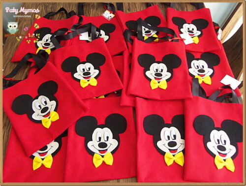 Sacolinhas Do Mickey