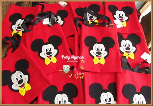Sacolinhas Do Mickey