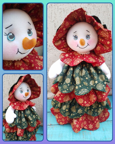 Árvore de Natal Boneco de Neve