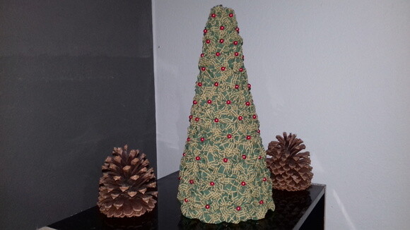 Árvore de Natal em Fuxico