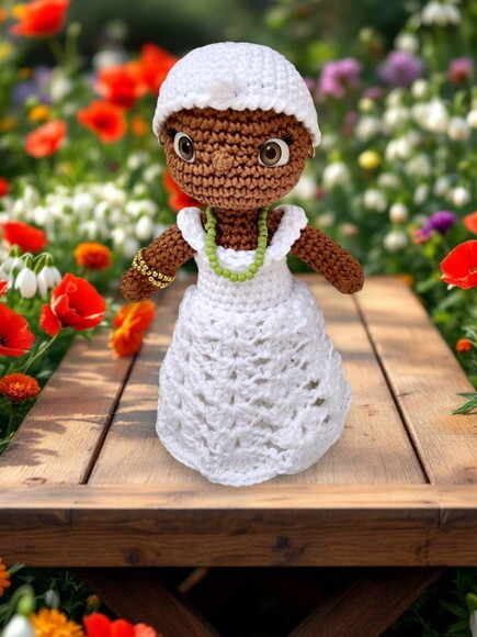Baiana Em Amigurumi