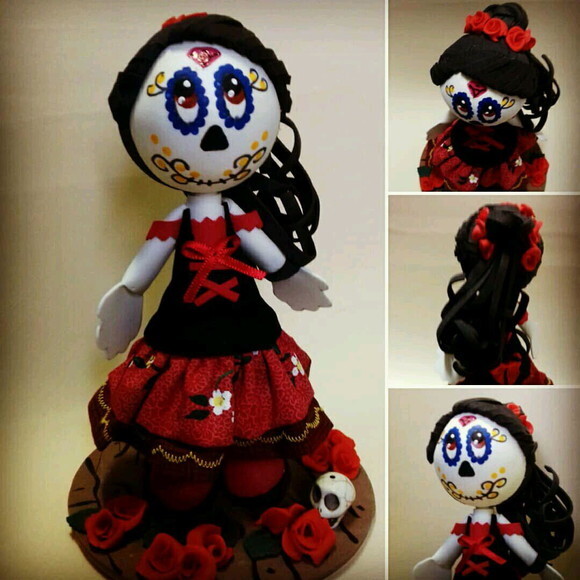 Boneca Catrina * Caveira Mexicana