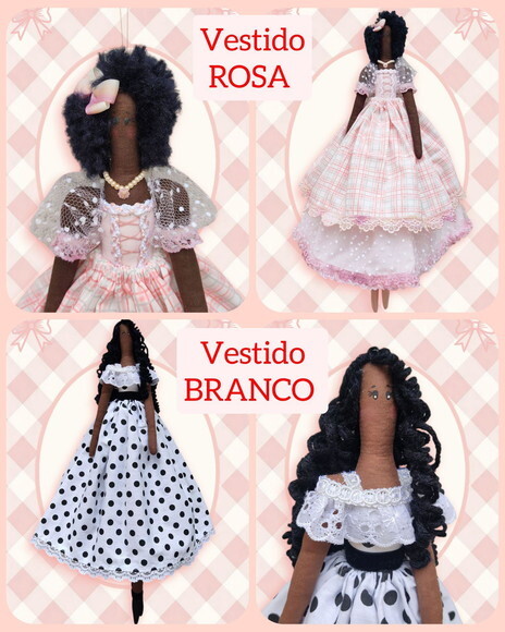 Boneca de Pano Tilda. Vendidas Separadamente