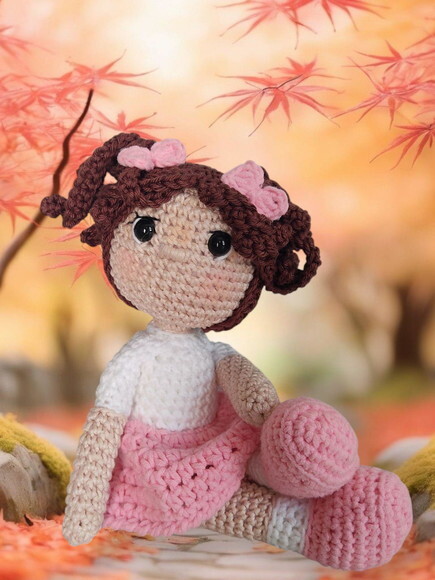 Boneca em Amigurumi
