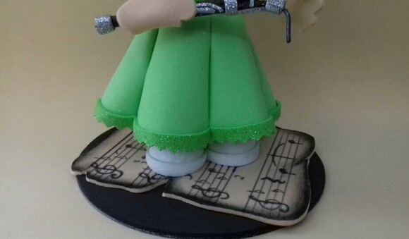 Boneca musicista EVA3D