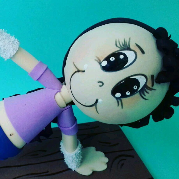 Boneca pilates EVA 3D