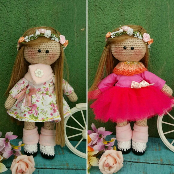 Boneca Russa Amigurumi
