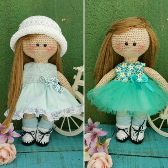 Boneca Russa Amigurumi