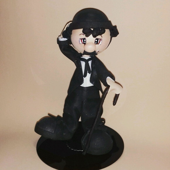 Boneco Charlie Chaplin
