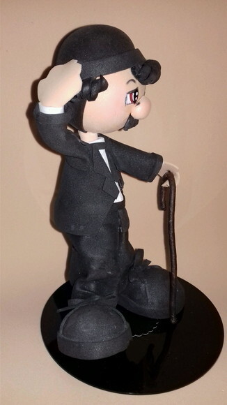 Boneco Charlie Chaplin