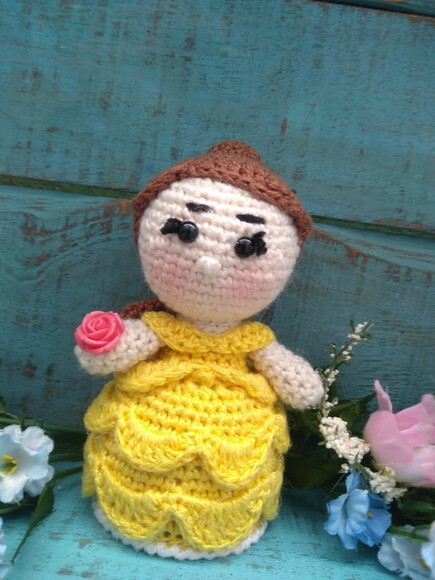 Bonequinhas princesas Amigurumi * Vendidas Separadamente