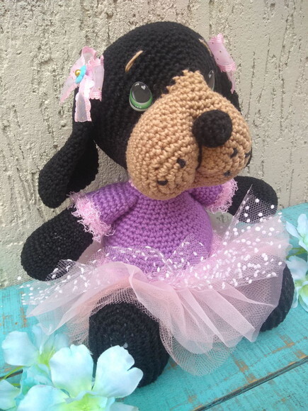 Cachorrinho em Amigurumi