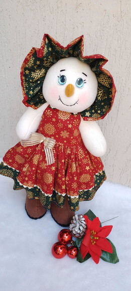 Casal Bonecos de Neve