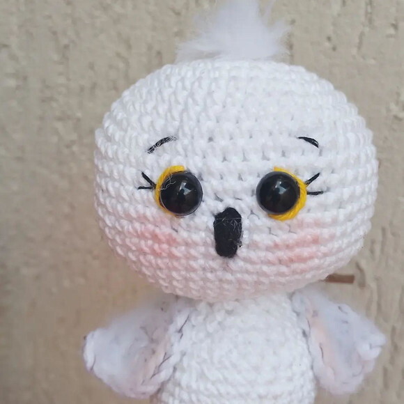 Corujinha Edwiges Amigurumi