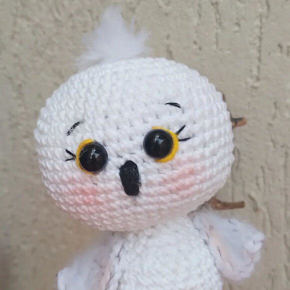 Corujinha Edwiges Amigurumi