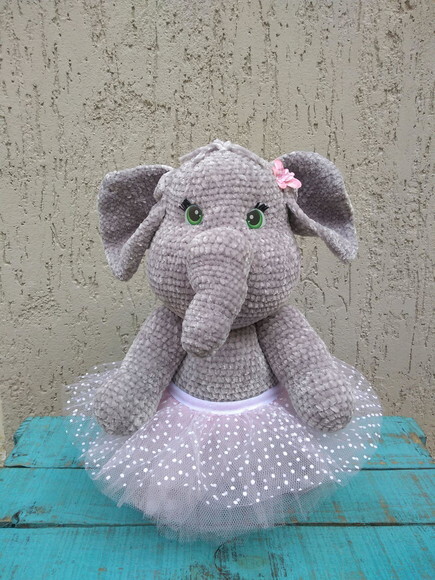 Elefanta Amigurumi
