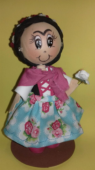Frida Kahlo 18 cm