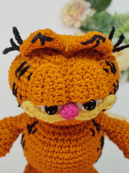Garfield em Amigurumi
