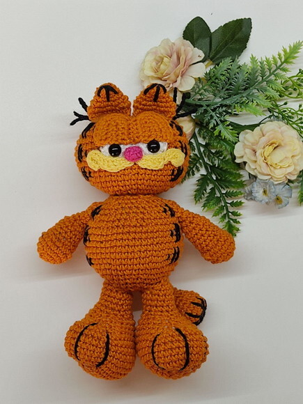 Garfield em Amigurumi