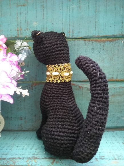 Gata Bastet Amigurumi