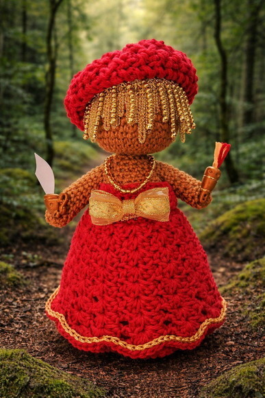 Iansã Em Amigurumi