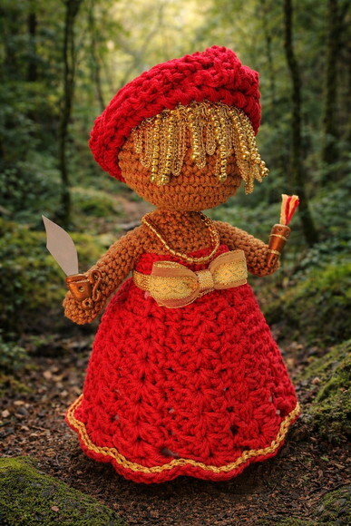 Iansã Em Amigurumi
