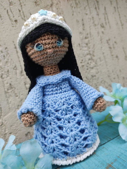 Iemanjá em Amigurumi