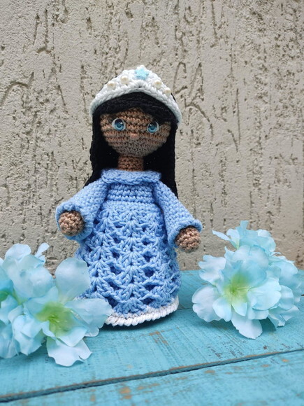 Iemanjá em Amigurumi