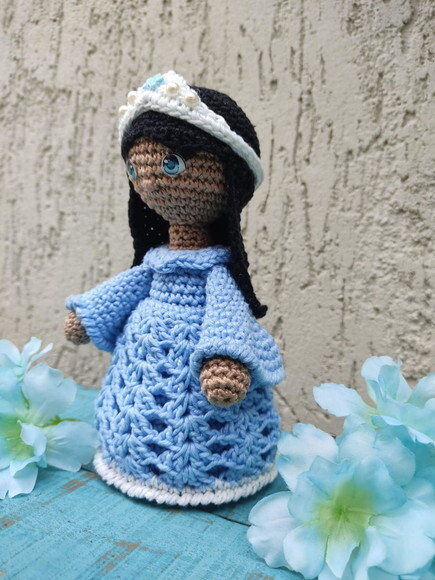 Iemanjá em Amigurumi