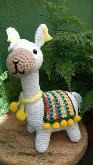 Lhama de croche