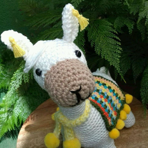 Lhama de croche