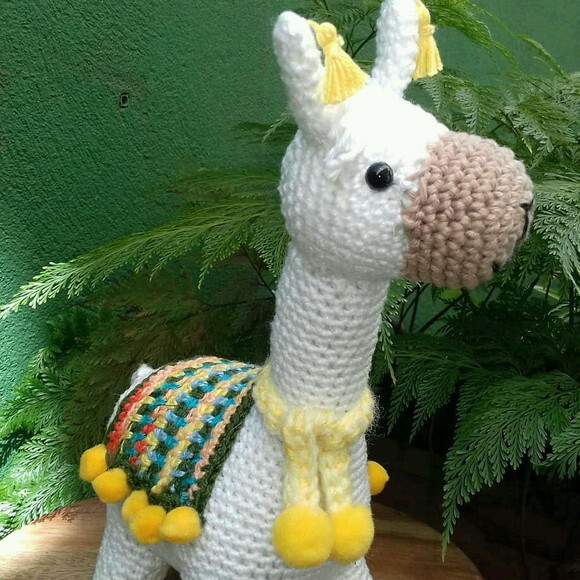 Lhama de croche