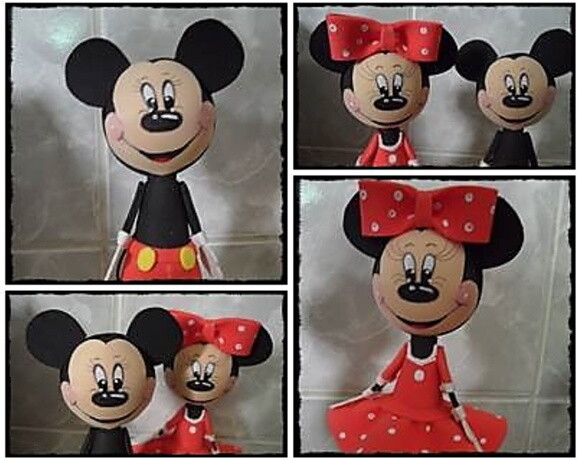 Mickey e Minnie * Vendidos separadamente