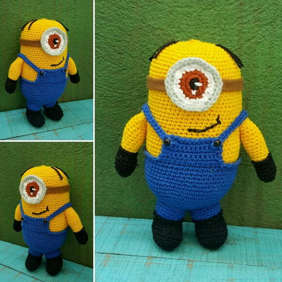 Minion de crochê * Amigurumi
