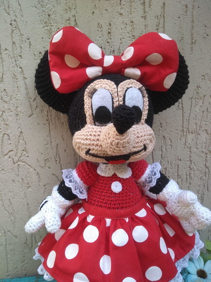 Minnie De Crochê * Amigurumi