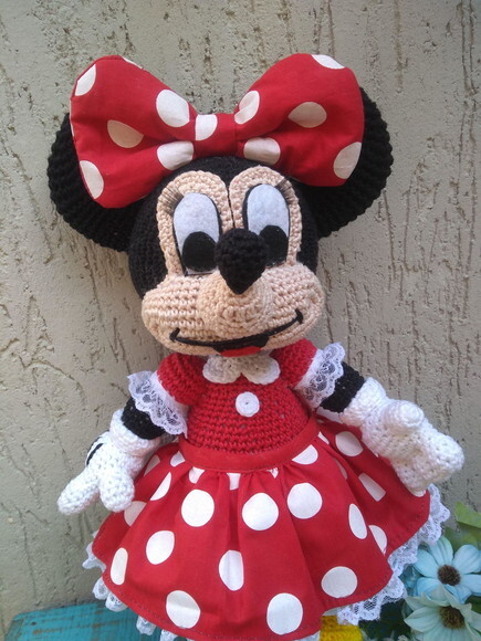 Minnie De Crochê * Amigurumi