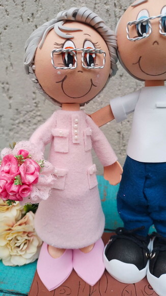 Noivinhos * Topo de Bolo * Bodas de Diamantes