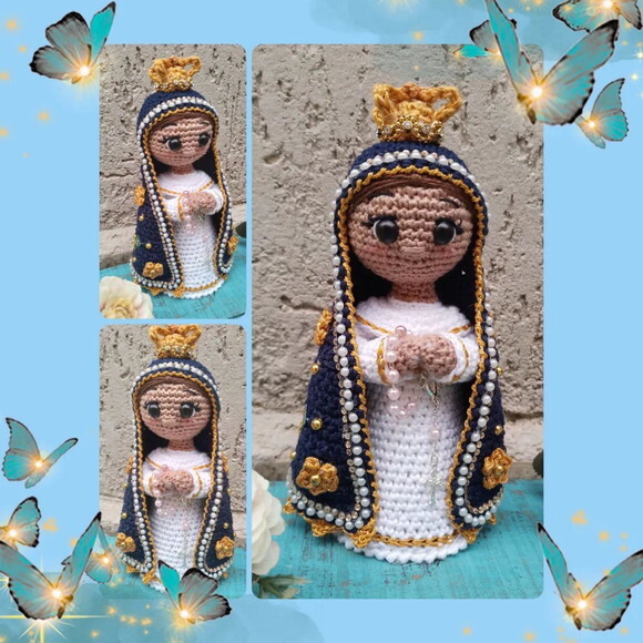 Nossa Senhora Aparecida Amigurumi