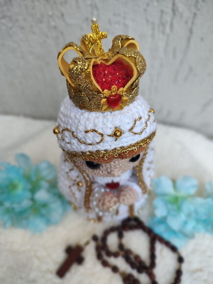 Nossa Senhora de Fátima Amigurumi