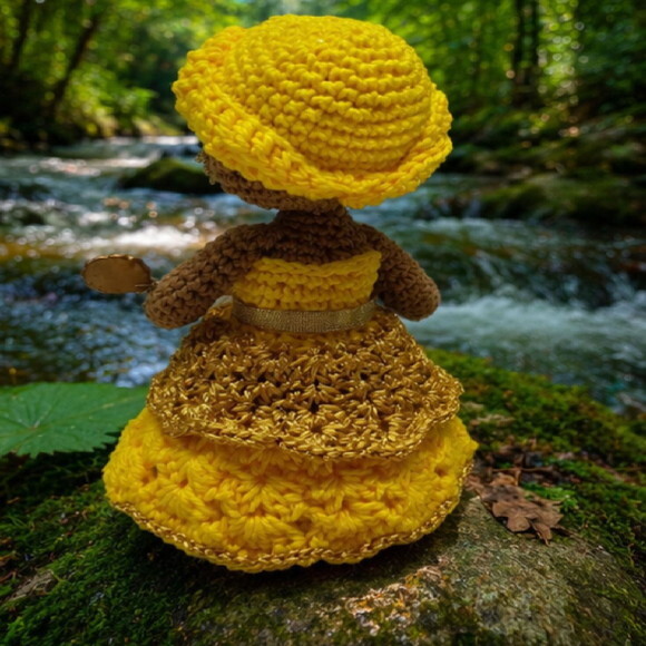 Oxum Em Amigurumi
