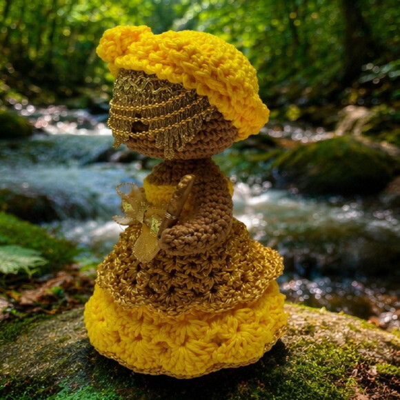 Oxum Em Amigurumi