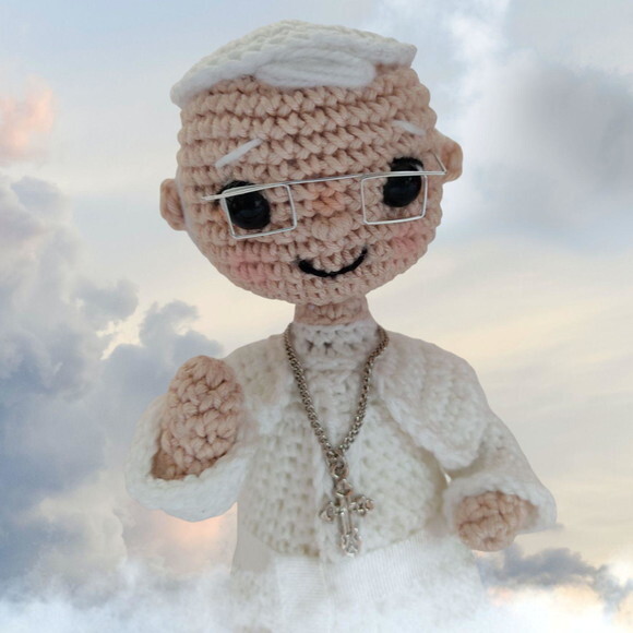 Papa em Amigurumi