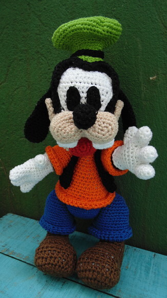 Pateta de crochê * Amigurumi