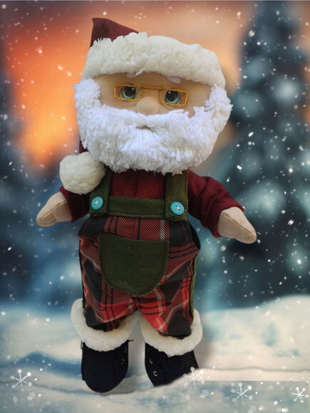 Papai Noel em Tecido