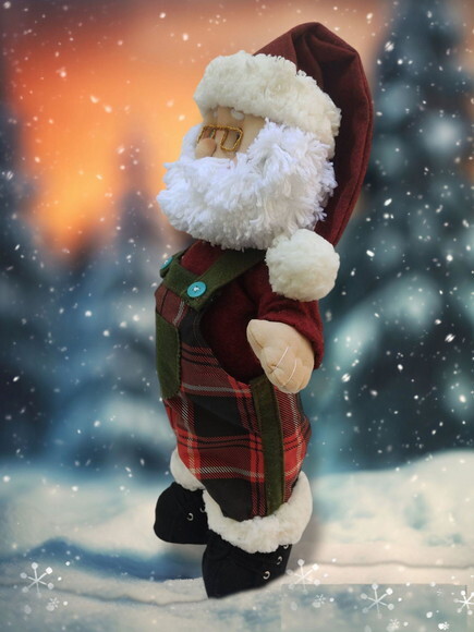 Papai Noel em Tecido