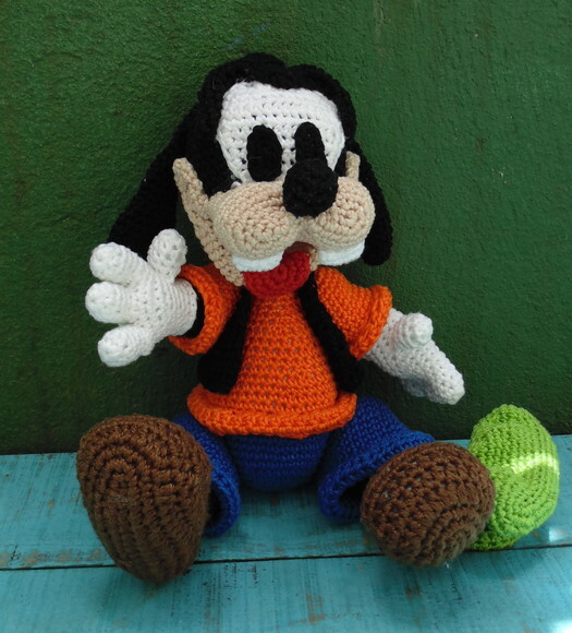 Pateta de crochê * Amigurumi